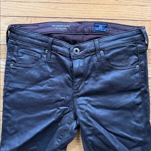 AG Adriano Goldschmied Brown Ankle Jeans